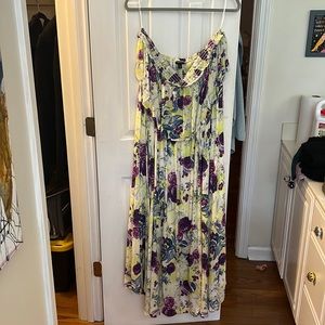 Torrid strapless dress